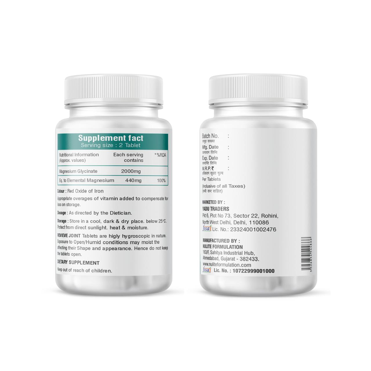 Charkha magnesium glycinate 2000 mg